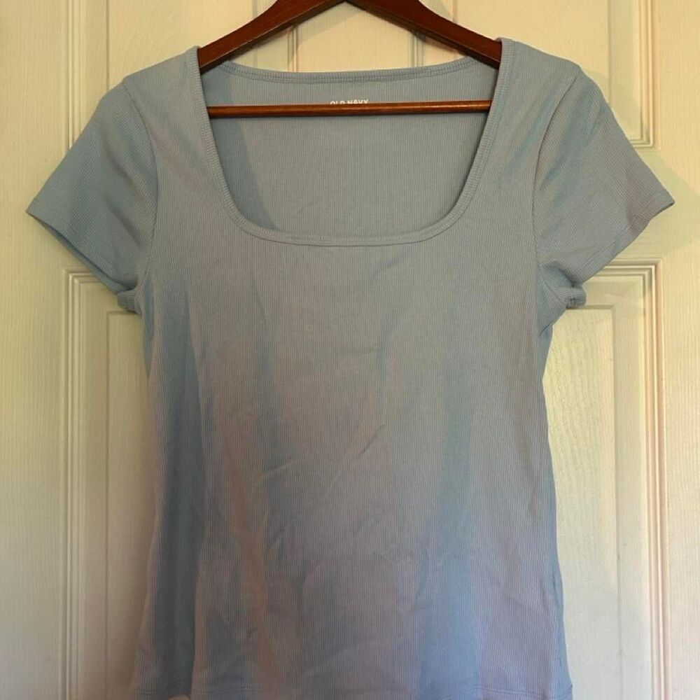 Old-navy Women's Blue Crop-top